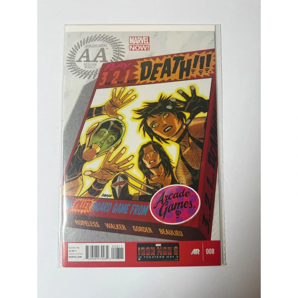 Avengers Arena 8 Marvel Now Murder World Arcade Death 2013 Marvel Comics‎